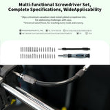 Creality 3D Printer Tool Kit, 74 Pcs in 1 3D Printing Tool Kit Includes Deburring Tool, Nozzle Cleaning Kit, Screwdriver Kit, Removal/Assembly Tools, 3D Printer Tool Wrap Kit Pro for All Printers Creality