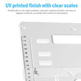 GLMFAN Acrylic Router Table Insert Plate Router Templates Woodworking Benches Router Flip Plate Adjustable Trimming Machine Flip Plate Clear Wood Milling Flip Plate Cutting Engraving Auxiliary Board GLMFAN