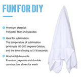 Macarrie 2 Pieces Sublimation Blanket Sublimation Baby Blank Blanket Newborn Swaddle Infant Blanket Receiving Blanket Fuzzy Swaddle Blanket for Baby Travel DIY Backdrop (30 x 40 Inch) Macarrie