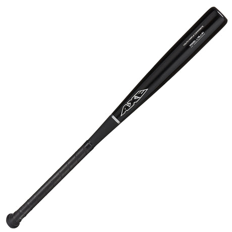 Axe Bat Youth Maple Composite Wood Bat 29" Black with Grip Tape, Cupped End Axe