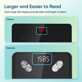 Etekcity Smart Scale for Body Weight, Bathroom Digital Weighing Scale with BMI, Body Fat, Muscle Mass, Accurate Bluetooth Home User Health Equipment Sync Apps Etekcity