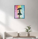 Naykow Rainbow Silhouette Diamond Painting Kits for Adults Full Drill 5D Diamond Art Kits DIY Diamond Painting by Number for Home Wall Decor 12 x 16 inches Naykow