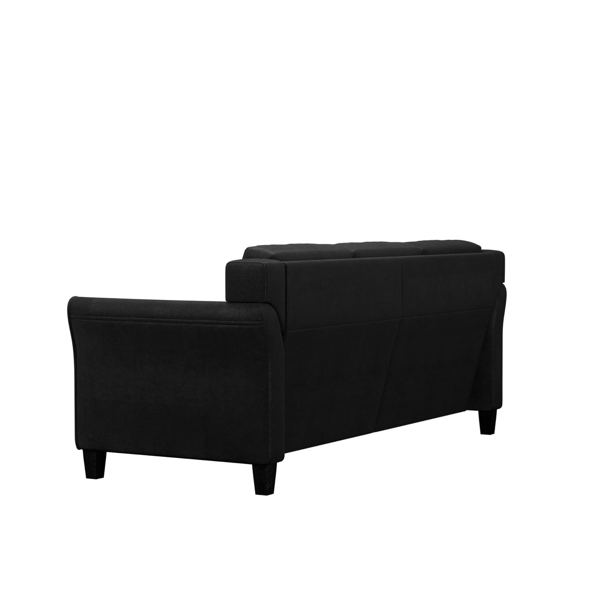 Lifestyle Solutions Harrington Sofa in Black LifeStyle Solutions