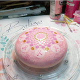 Rock molds for Making Art Stones with Dome Stencils - Design #2 and #3 - Happy Dotting Company - Smooth Rocks for Painting - DIY Painting - Dotting Mandala Art - Stone Crafts Painting - Silicone Mold Happy Dotting Company