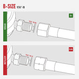 RX WELD Oxygen and Acetylene Regulators CGA540 and CGA510- Compatible with V-Style Welding Gas Torch Cutting, T-Handle RX WELD