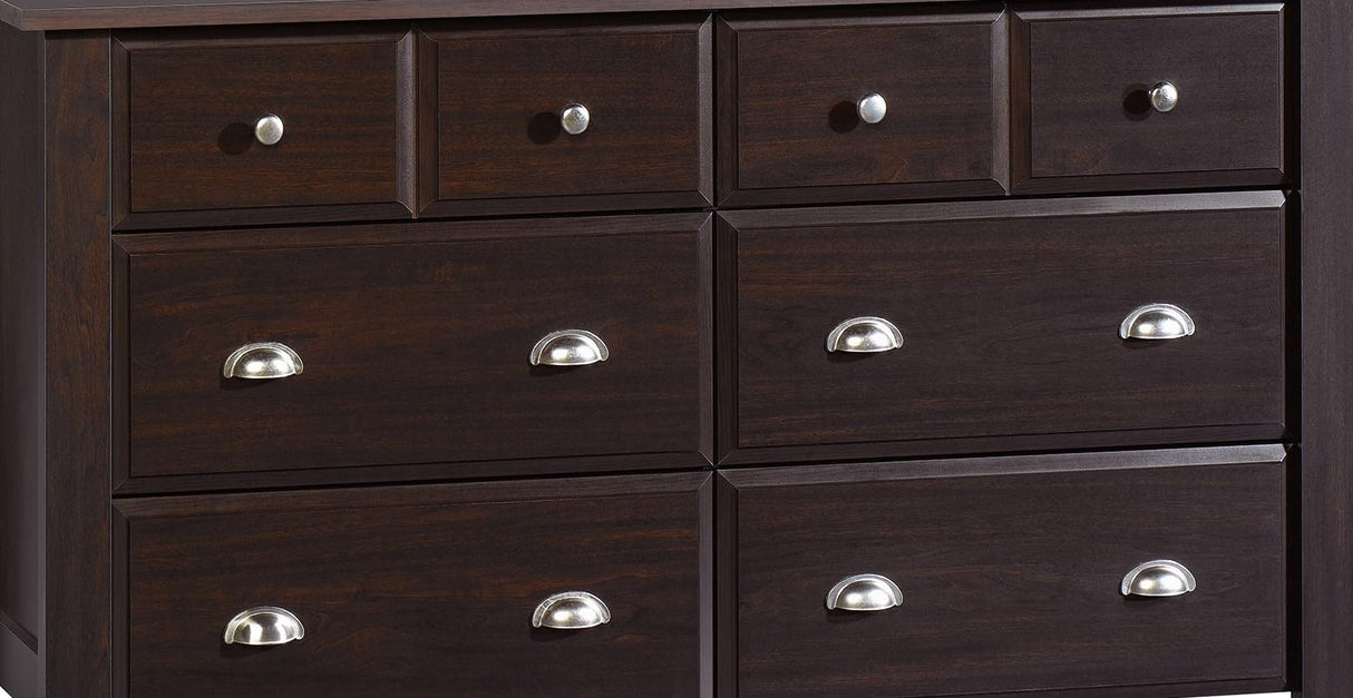 Sauder Shoal Creek Dresser, Jamocha Wood finish Sauder