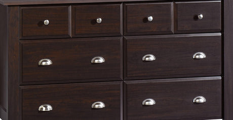 Sauder Shoal Creek Dresser, Jamocha Wood finish Sauder