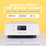 HTVRONT Auto Heat Press Machine for T Shirts White & HTVRONT 3D Puff Vinyl Heat Transfer for Cricut & Cameo HTVRONT