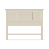 Home Styles Naples White Queen Headboard with Mahogany Wood Solids, Brush Stroke Finish, Raised Panel Design, and Rich White Finish homestyles