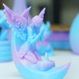 GratKit Gradient PETG Filament, Color Change 3D Printer Filament 1.75mm, 1kg, Multicolor PETG Translucent Gradient Blue Purple GratKit