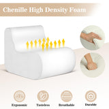 KKdema Bean Bag Chair, Fireside Bean Bags Lazy Sofa Sack, Big Beanbag Chair Floor Couch, Memory Foam Lounge Chair for Bedroom, Living Room, Office and Home, White KKdema