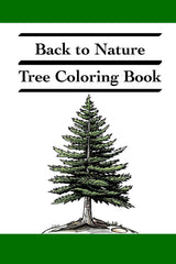 Back to Nature: Tree Coloring Book | Easy Coloring Book for Adults and Kids WoodArtSupply
