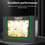 3D Printer Enclosure with LED Light, Fireproof Dustproof Tent Constant Temperature Protective Cover for Bambu Lab A1,A1 Mini,800 * 580 * 580mm Cregrant3D