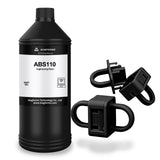 MAGFORMS Ultra Tough ABS-Like 3D Printer Resin ABS110, High Impact Resistance, Excellent Toughness and Strength, High Precision and Non-Brittle Photopolymer Resin for LCD DLP 3D Printing (Black, 1kg) Magforms
