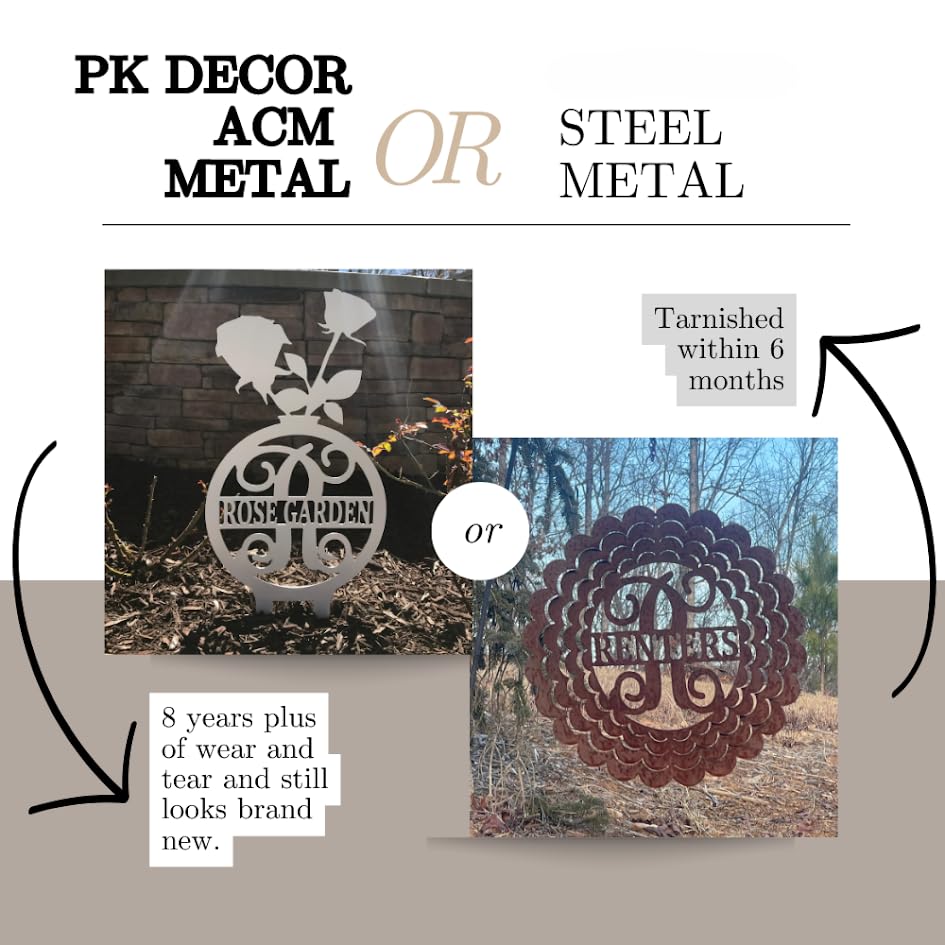 PK Décor Faux Wood Cross - Grave Picture For Cemetery Waterproof - Sympathy Engraved Gift - Cross Memorial Stake - Funeral Yard Sign Custom - Last Minute (Cross Antique Pine) PK Decor