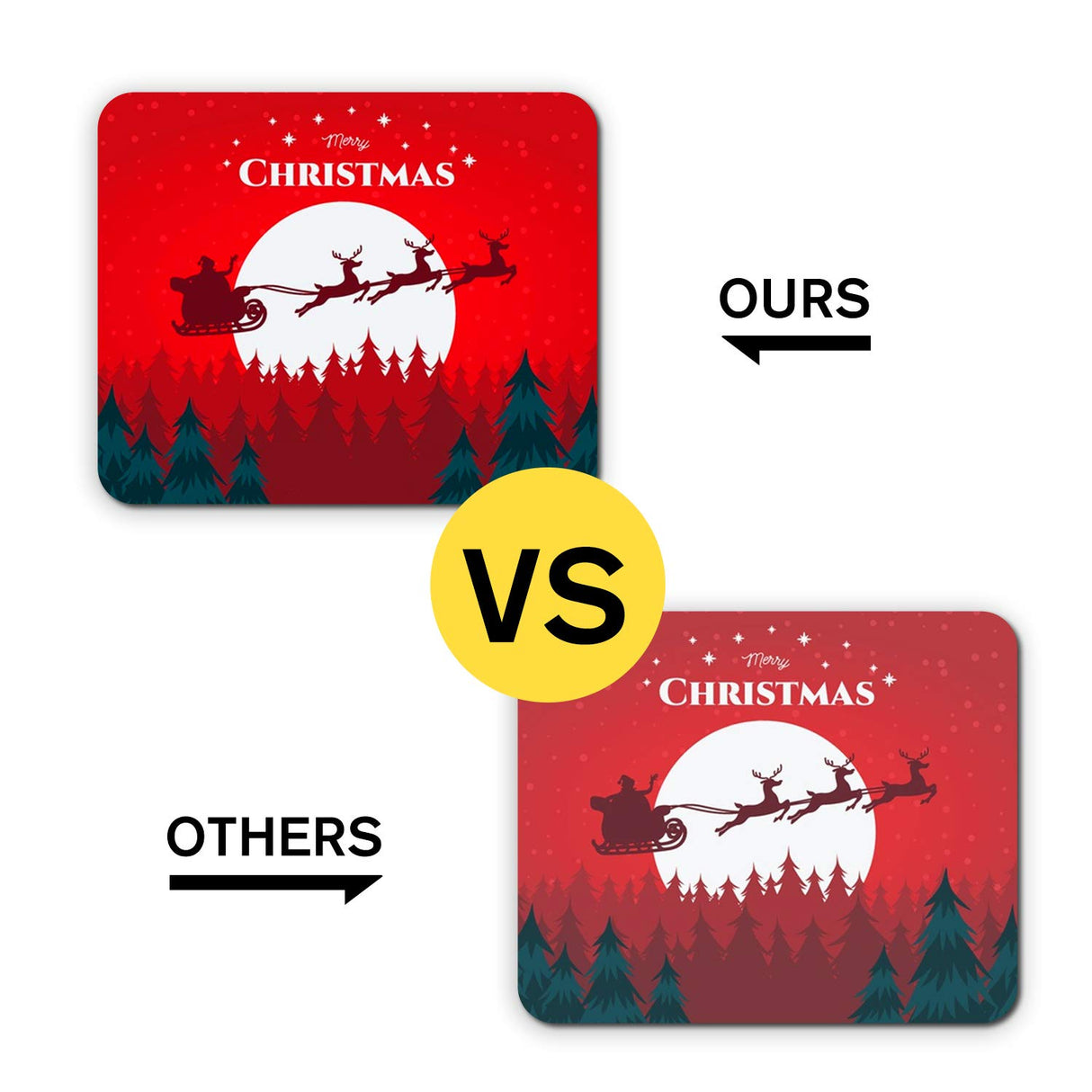 A-SUB Sublimation Mouse Pad Blank Rectangular Blanks 12 pcs for Sublimation Transfer Heat Press Printing Crafts 24x20x0.2cm White A-SUB