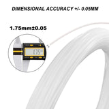 NOVAMAKER 3D Printer Cleaning Filament 1.75mm，100g (0.22lbs)，Dimensional Accuracy +/- 0.05mm，Natural Color，Fit Most FDM Printer NovaMaker