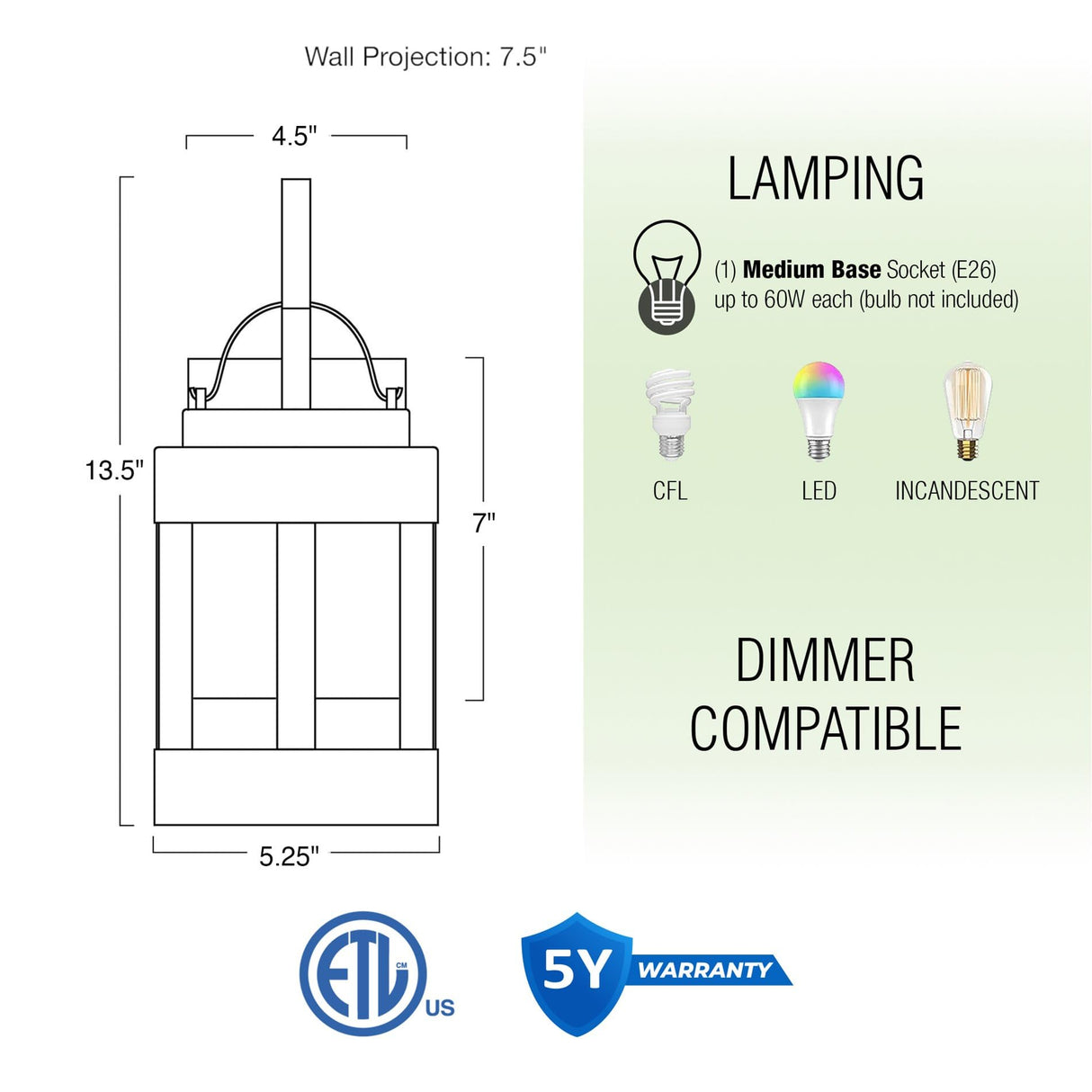 Kira Home Rochester 14" Modern Indoor Outdoor Wall Sconce + Cylinder Glass Shade, Weathered Oak Wood Style + Textured Black Finish Kira Home
