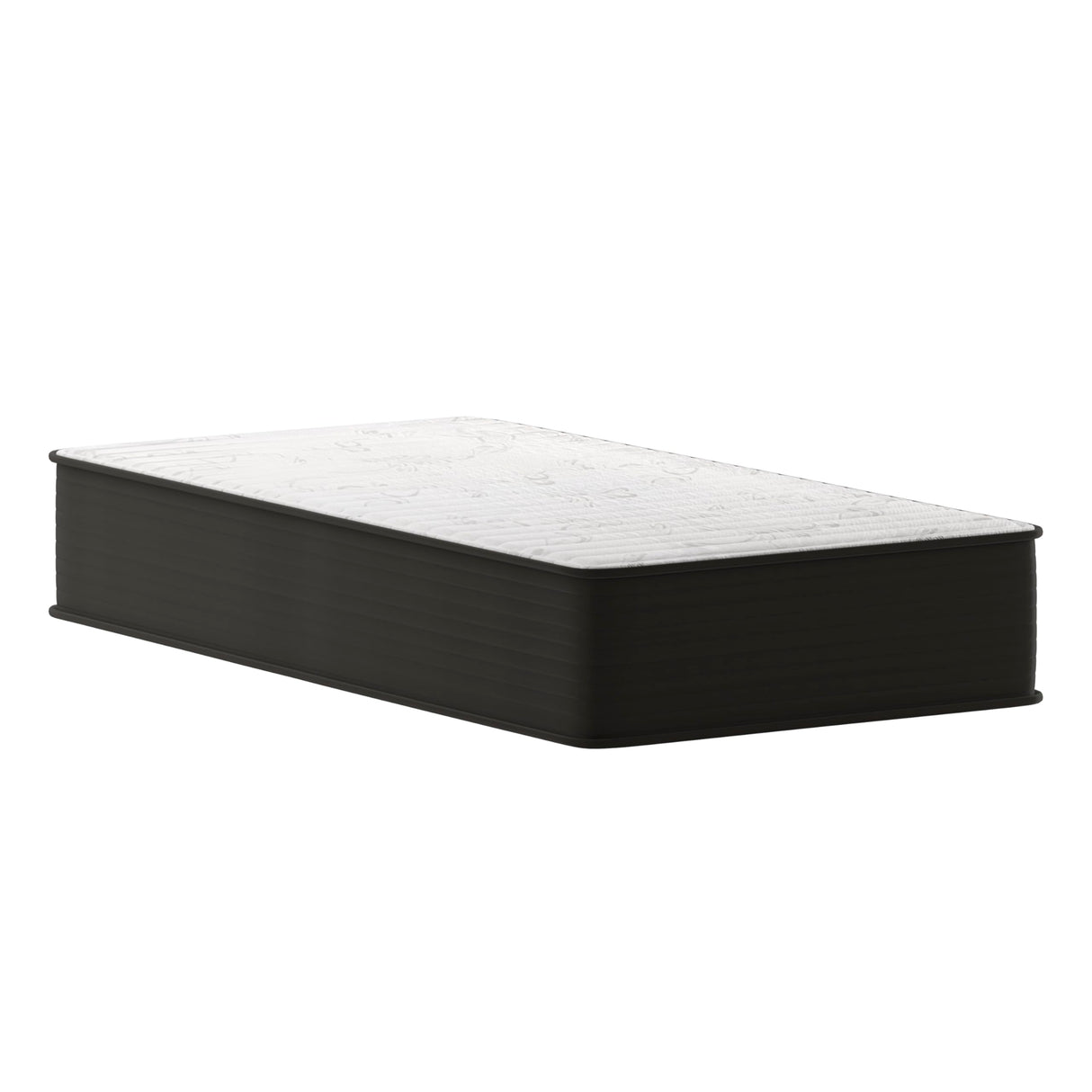 Flash Furniture Dream 12 Inch Hybrid Mattress, Twin Size High Density Foam and Innerspring Mattress in a Box, CertiPur-US Certified Foam Flash Furniture