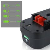 Xeanerol 18V 7.0Ah HPB18 Lithium Battery Replacement for Black and Decker 18V Battery 244760-00 HPB18 Battery A1718 A18 A18E A18NH HPB18-OPE FS180BX FS18BX FS18FL FSB18 Firestorm 18V Battery Xeanerol