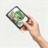 JISHSHAY Diamond Painting Credit Card Holder Owl Diamond Art Credit Card Wallet Animal Gem Art Wallet Animal Gem Painting Coin Purse Owl Mosaic Kits for Adults Billfold Embroidery Kit Billfold JISHSHAY