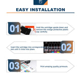 5 Pack PGI-280XXL/CLI-281XXL Ink Cartridge Replacement for Canon 280 281 Ink Cartridges XXL (PGBK Black Cyan Magenta Yellow) for TR8620a TR8520 TR8620 TR8600 TR7520 TS6120 TS6220 TS9120 TS6320 Printer Ankink