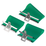 HARFINGTON 3Pcs Silicone Mug Clamp 11 Oz, 15 OZ, 17 Oz 3D Sublimation Silicone Cup Wrap Fixture for Printing Heat Transfer Machine, Green HARFINGTON