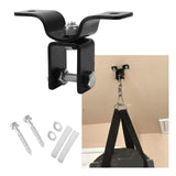 Jayefo Punching Bag Hanger - Heavy Bag and Punching Bag Mount for Wood Beam Ceiling - Standart Size - Black Jayefo