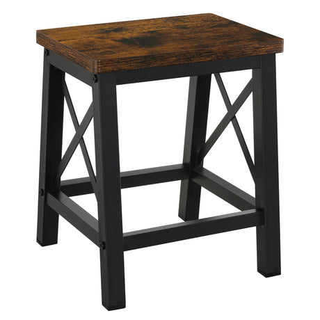 YINMIT Step Stools for Adults and Kids, Wooden Small Step Stool with Non-Slip Feet, Rectangular Stepping Stool for High Bed, Using for Bedroom, Kitchen and Living Room, Hold Up to 500 lbs YINMIT