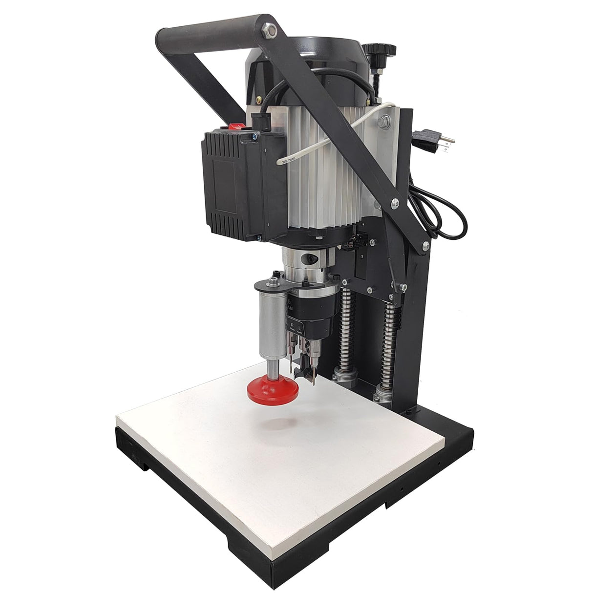 INTSUPERMAI Portable Electric Hinge Drill with Self Stop Pneumatic Hinge Boring Insertion Machine Hinge Drilling Hole Machine Drilling Puncher Combined Drill 45-9.5 110V INTSUPERMAI