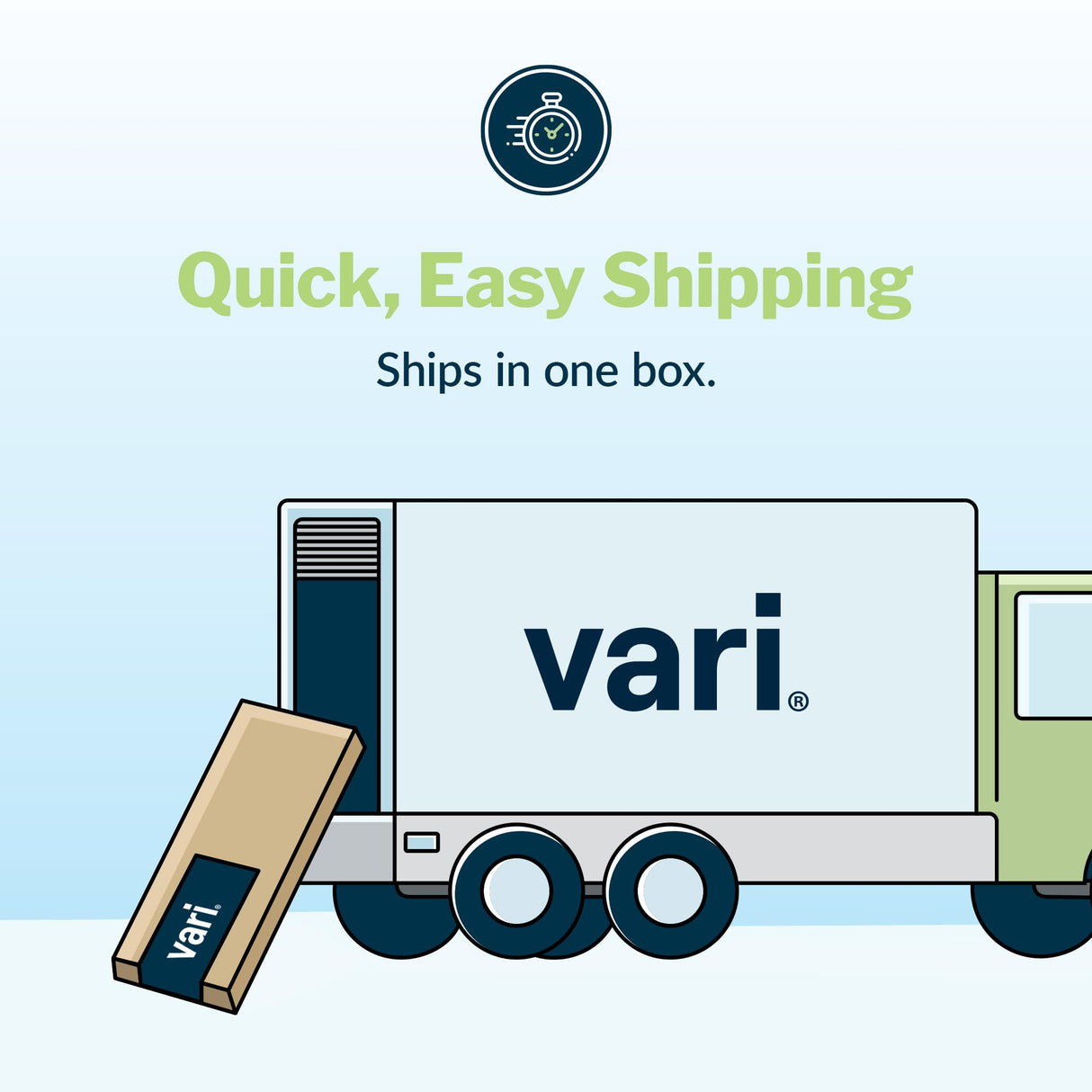 Vari Essential Height Adjustable Electric Standing Desk - Home Office Standing Desk with VariDesk Sturdy T-Legs - Quiet Motorized Standing Desk - 48x24 Inch Small Standing Desk - Black, 1 Box Vari