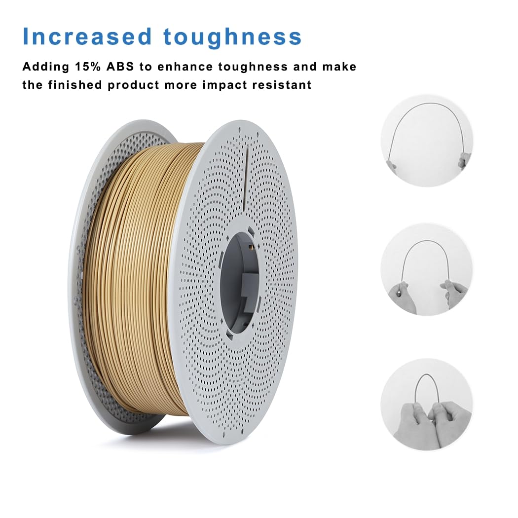 Likesilk 3D Printer Filament PLA F 1KG 1.75mm 3D Printing Filament 3D penfilament 1kg 0.25KG (Wood1 kg) Likesilk