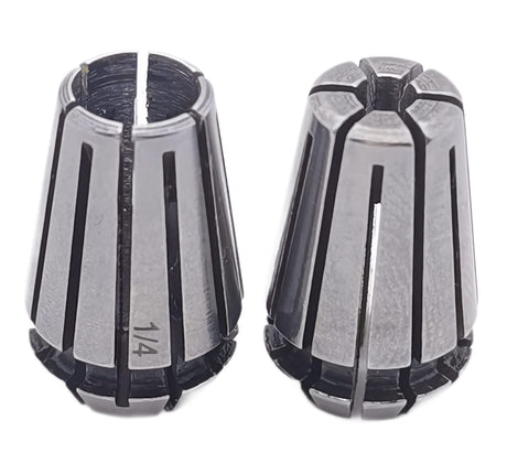 F.L.S Spring Collet, Er11 Spring Collet Set, 1/8" and 1/4" ER11 Collet Chuck for CNC Engraving Machine & Milling Lathe Tool (ER11 1/8"+ 1/4") F.L.S
