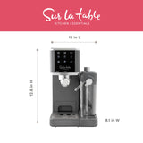 SUR LA TABLE KITCHEN ESSENTIALS 6-IN-1 Espresso Maker - Brew Lattes, Cappuccinos and Single or Double Espressos, Automatic Milk Frother and Digital LED Touchscreen Display, 1350w Sur La Table
