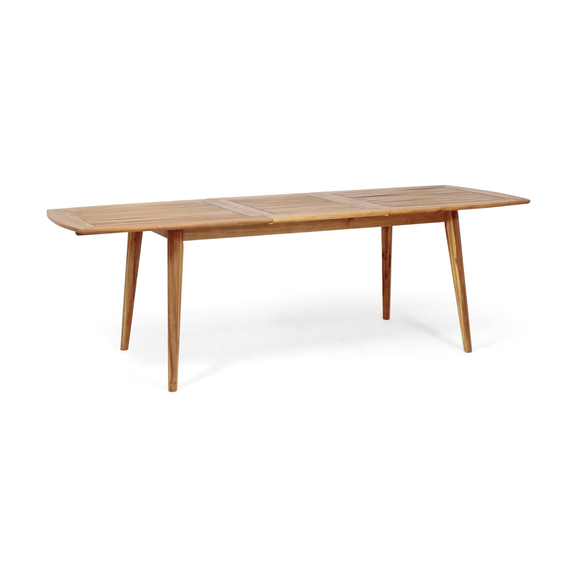 Christopher Knight Home Stamford Dining Table, 71 "W x 35.5 "D x 30 "H, Teak - WoodArtSupply