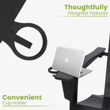 wildformers Adirondack Chair, Set of 2, Weatherproof Outdoor Fire Pit Chair, Perfect for Patio, Porch, Deck, and Garden, Black wildformers