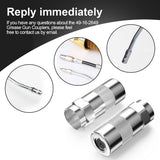 49-16-2649 Grease Gun Couplers, Replacement for Milwaukee Grease Gun Tips, Fits M18 and M12 Grease Gun, High Pressure Grease Couplers - 4 PCS Popbee