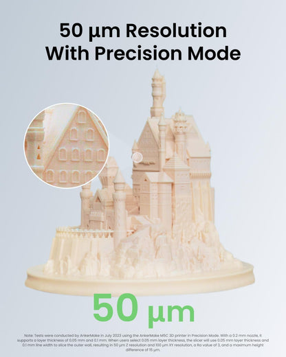 AnkerMake M5C 3D Printer, 500 mm/s High-Speed Printing, All-Metal Hotend, Supports 300℃ Printing, Control via Multi-Device, Intuitive (Renewed) - WoodArtSupply