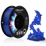 Creality PETG Filament 1.75mm Clear Blue, 3D Printer Filament No-Tangling, Strong Bonding and Overhang Performance Dimensional Accuracy +/-0.02mm, 2.2lbs/Spool Creality