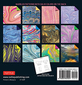 Origami Paper 500 sheets Marbled Patterns 6" (15 cm): Tuttle Origami Paper: Double-Sided Origami Sheets Printed with 12 Different Designs (Instructions for 6 Projects Included) WoodArtSupply