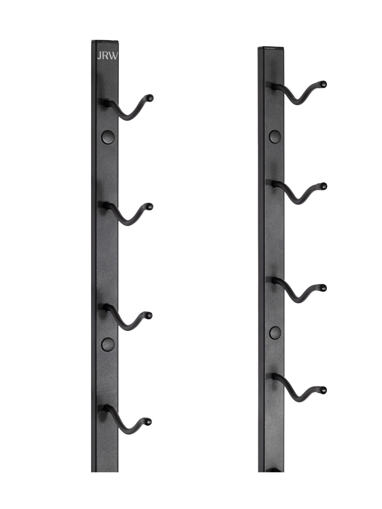Jagged Ridge Wine Rooms - Premium Wall Mounted Metal Wine Rack - 12 Wine Bottles Holder - Modern Wine Rack, Matte Black - Space Saving for Home, Kitchen, Bar - Designed in Canada by Wine Enthusiasts Jagged Ridge Wine Rooms