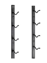 Jagged Ridge Wine Rooms - Premium Wall Mounted Metal Wine Rack - 12 Wine Bottles Holder - Modern Wine Rack, Matte Black - Space Saving for Home, Kitchen, Bar - Designed in Canada by Wine Enthusiasts Jagged Ridge Wine Rooms