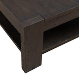 Liberty Furniture Lennox Hill Living Room Oversized Square Cocktail Table - Bark LIBERTY FURNITURE INDUSTRIES, INC.