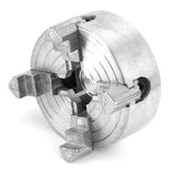 OPPWONG 4 Jaw Lathe Chuck, Z011A Zinc Alloy Lathe Chuck Independent Reversible Jaw Wood Lathe Chuck Mini Metal Lathe Accessories Lathe Chuck Turning Machine Accessory for Lathes Machine OPPWONG