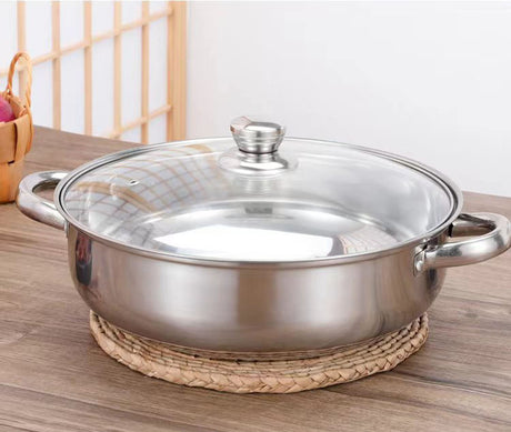 Steamer for Cooking, 18/8 Stainless Steel Steamer Pot, Food Steamer Steam Pots with Lid for Cooking Vegetables, Seafood, Soups, Stews and Pasta 10.9 x 6.1 inch LCPUD