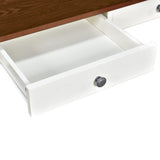 Harper & Bright Designs 6 Piece Wooden Dining Table Set with 4 Upholstered Dining Chair and Bench, Kitchen Table Set with Drawer, Family Dining Furniture for 6 People (Butter Milk) Harper & Bright Designs