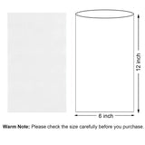 Shrink Wrap Bags,100 Pcs 6x12 Inches Clear PVC Heat Shrink Wrap for Packagaing Soap,Bath Bombs,Candles, Jars and Homemade DIY Projects Morepack