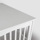 Casual Home Wooden Pet Crate, End Table, Medium, New White Casual Home