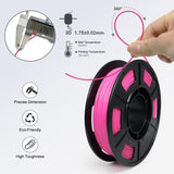 YOUSU PLA Plus Filament 1.75mm Bundle 10x250g, 10 Pack 2.5KG PLA+ Sample 3D Printer Filament, 3D Printing Multi Pack Filament Dimensional Accuracy +/- 0.02mm Yousu