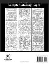 Swear Word Coloring Book for Moms: Motivational Quotes and Doodle Therapy for Stressed Out Moms Who Deserve a Break (and a Glass of Wine!) WoodArtSupply